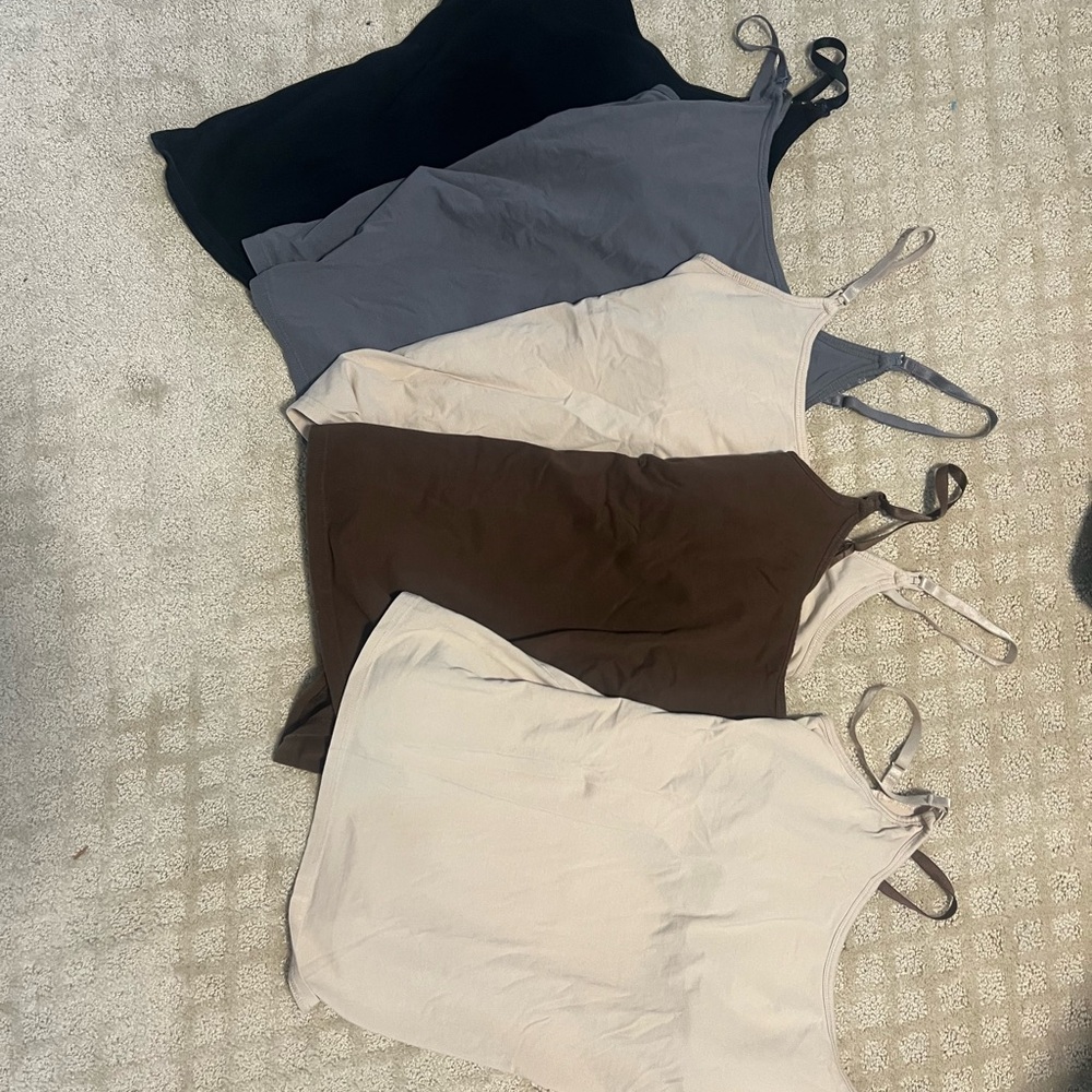 Old Navy Nursing Camisole Collection - Black, Gray, Brown, Cream